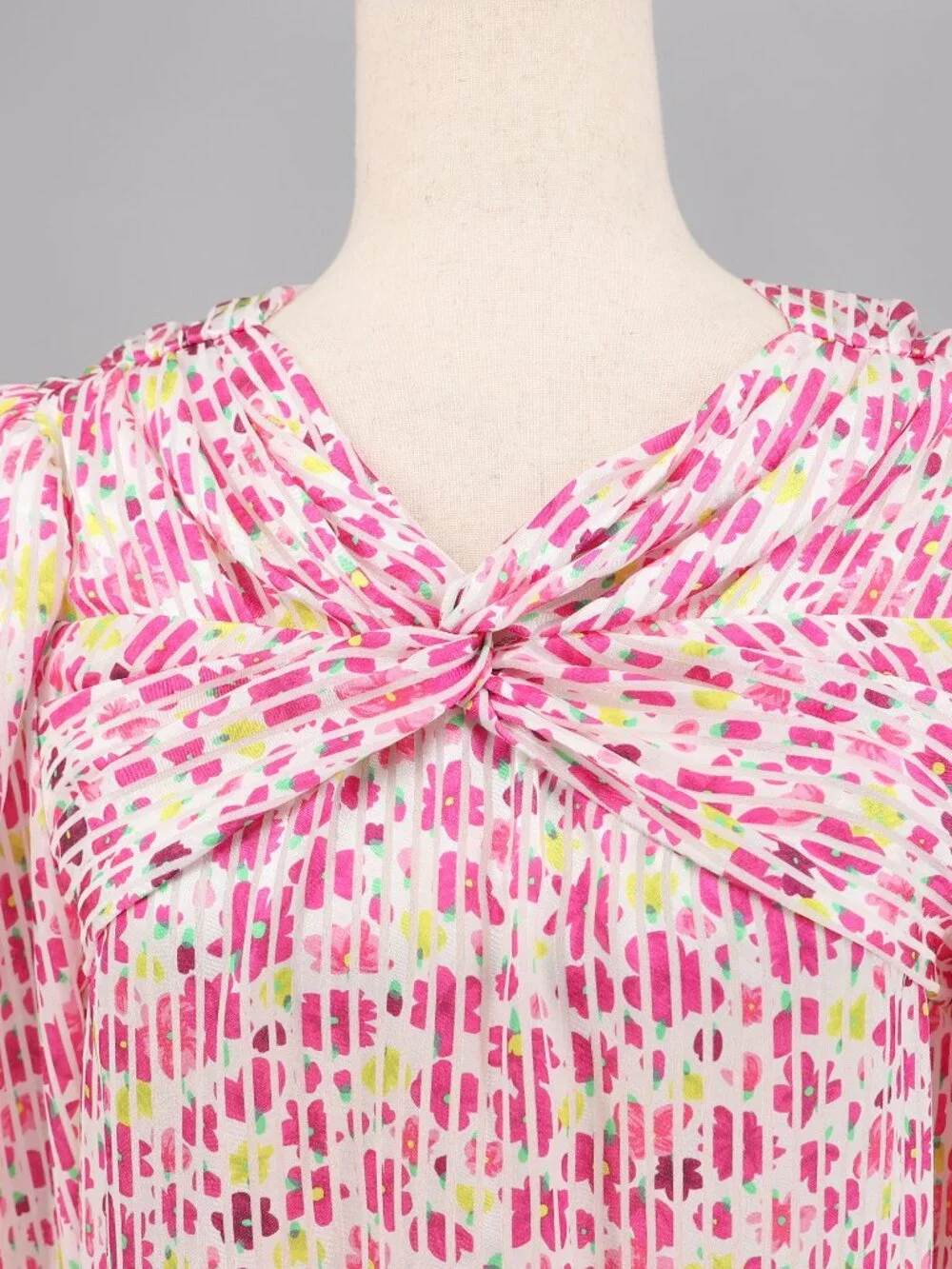 NWT KATE SPADE Marker Floral Devore Blouse Size S Preppy Cottagecore